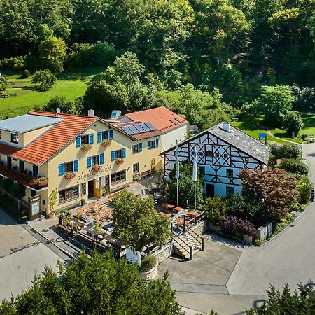 Zum Blauen Hecht Hotel Kipfenberg Bagian luar foto